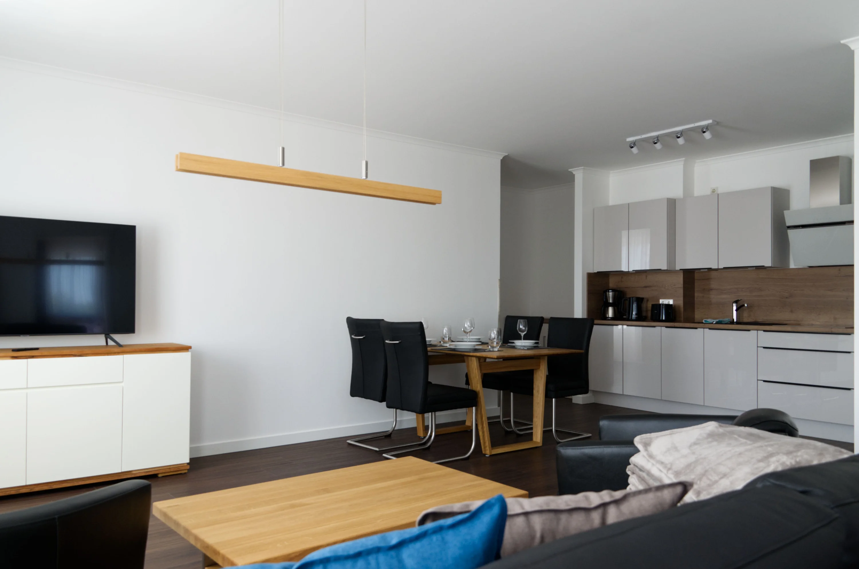 Wohnzimmer - Ferienwohnung 2 - Villa Insel